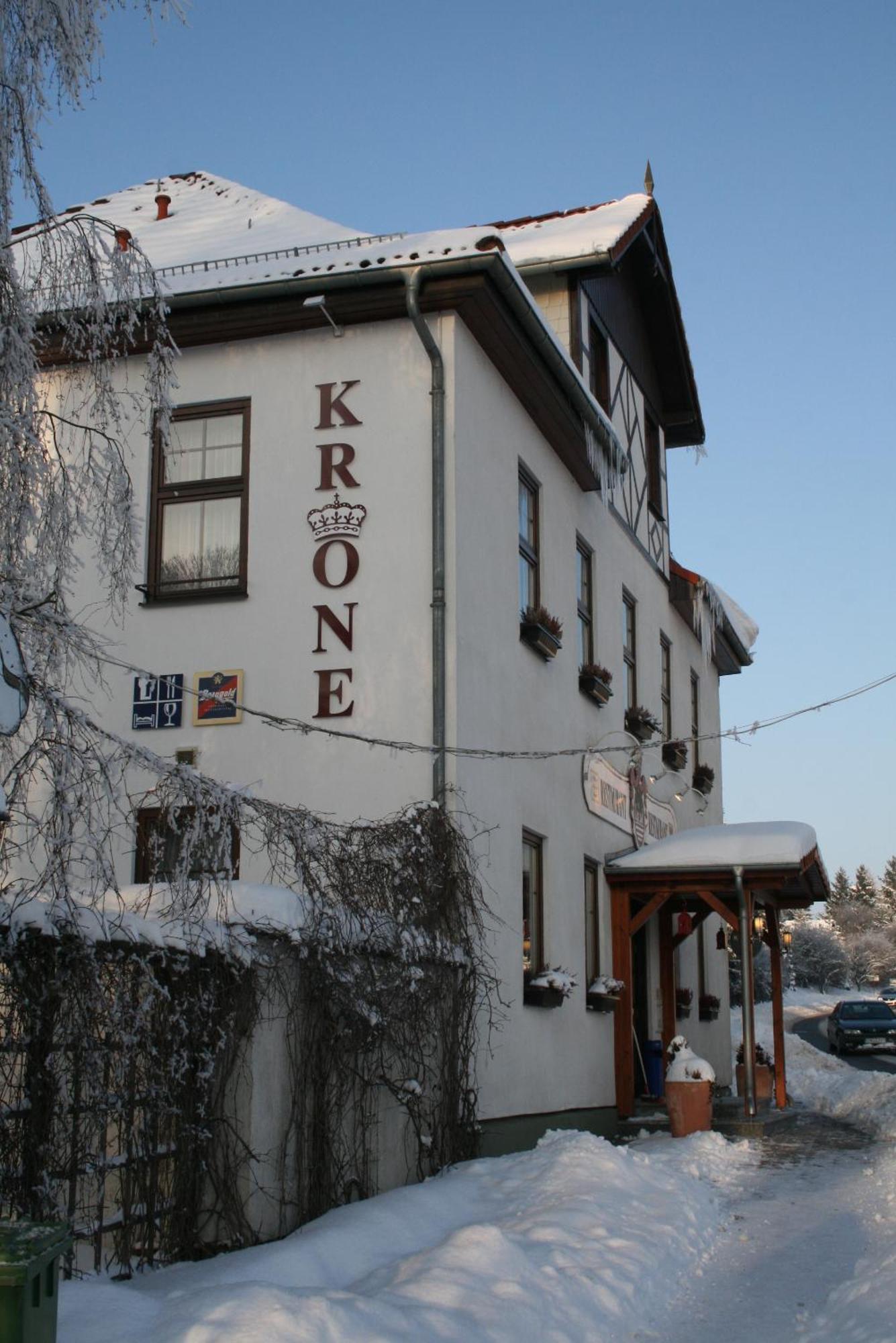 Landgasthof & Hotel Krone Eischleben Ichtershausen Extérieur photo