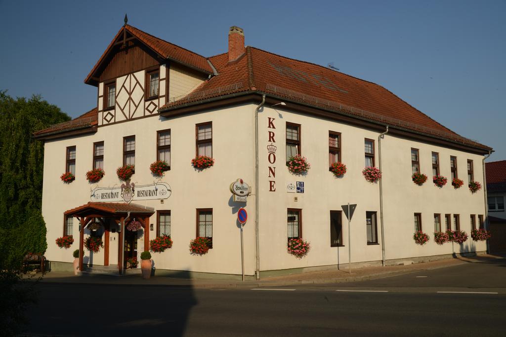 Landgasthof & Hotel Krone Eischleben Ichtershausen Extérieur photo